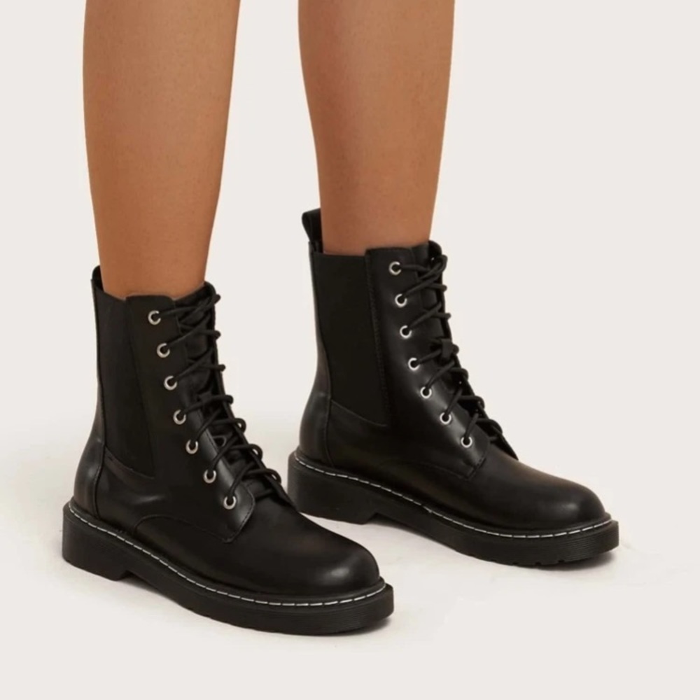 Brand new combat boots